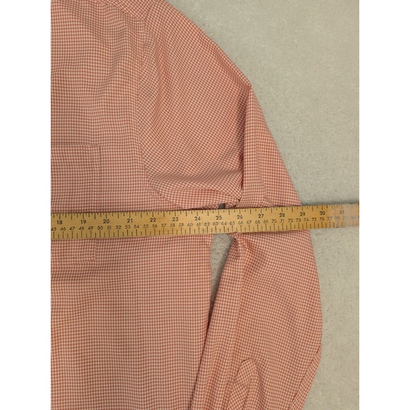 Mountain Khakis Shirt Mens XL Pink Check Button Down Long Sleeve Performance - Picture 5 of 10